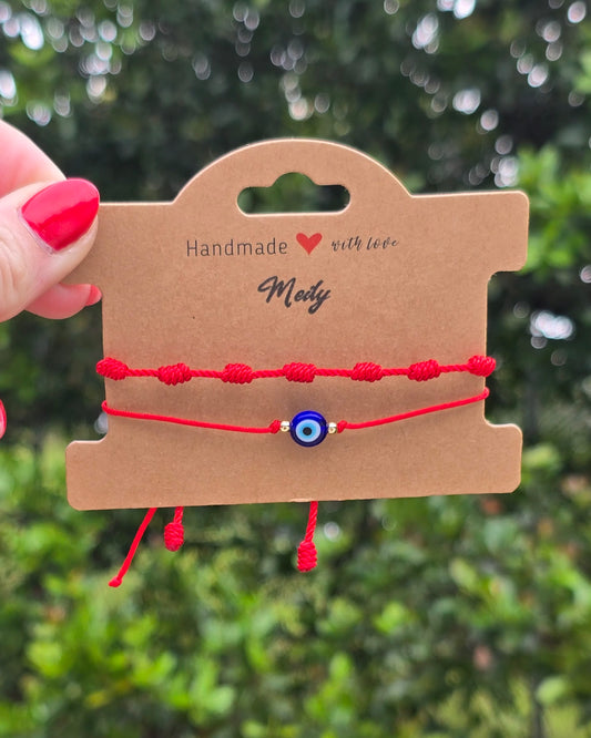 Pulsera Guardian Rojo ❤️🧿
