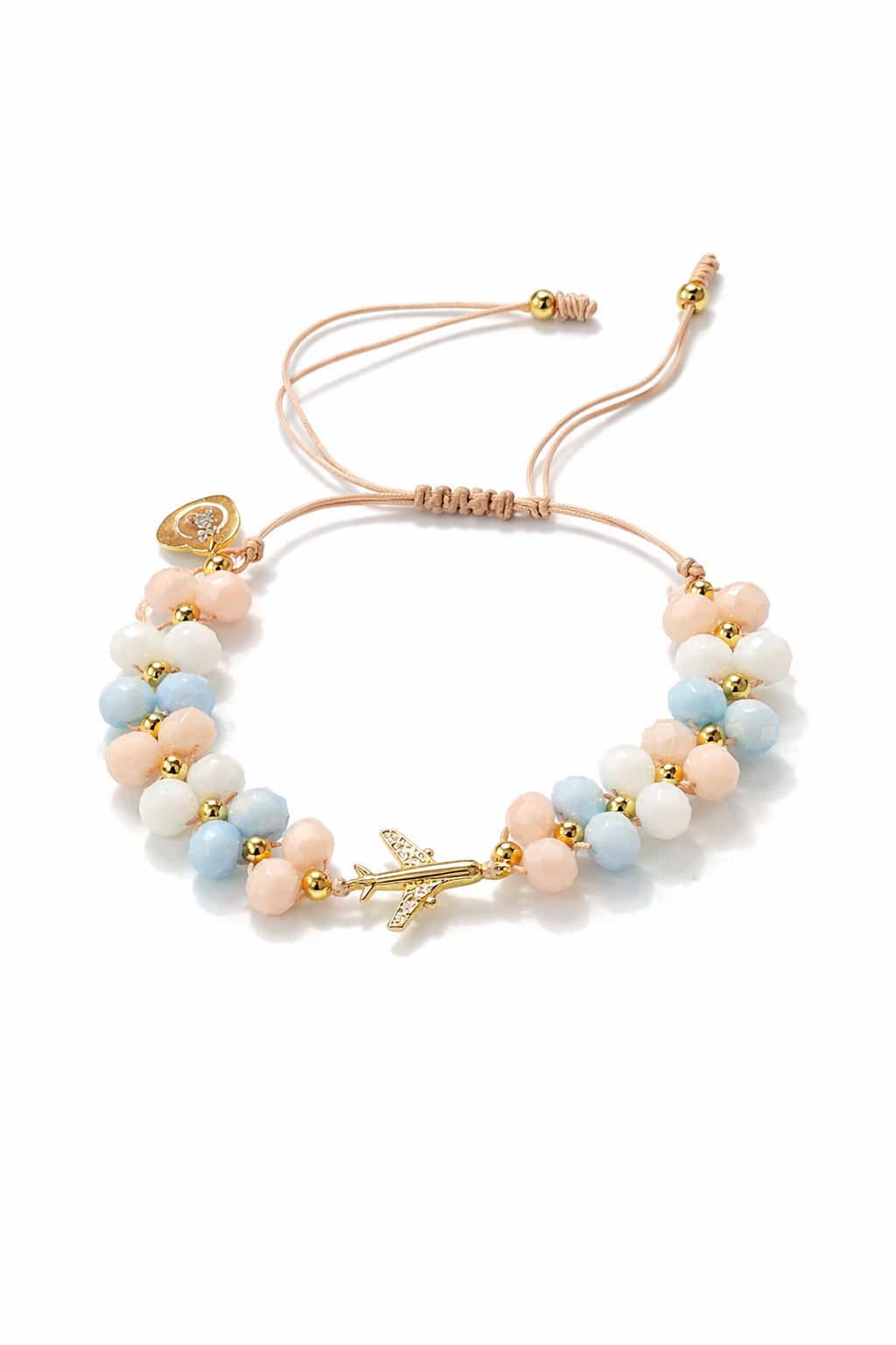 Pulsera “Viajera” ✈️- Tejida | Letras by Mei