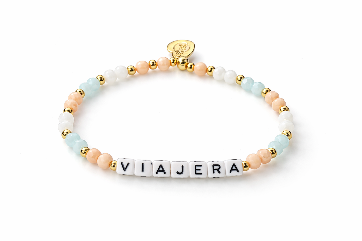 Pulsera “Viajera” ✈️ | Letras by Mei
