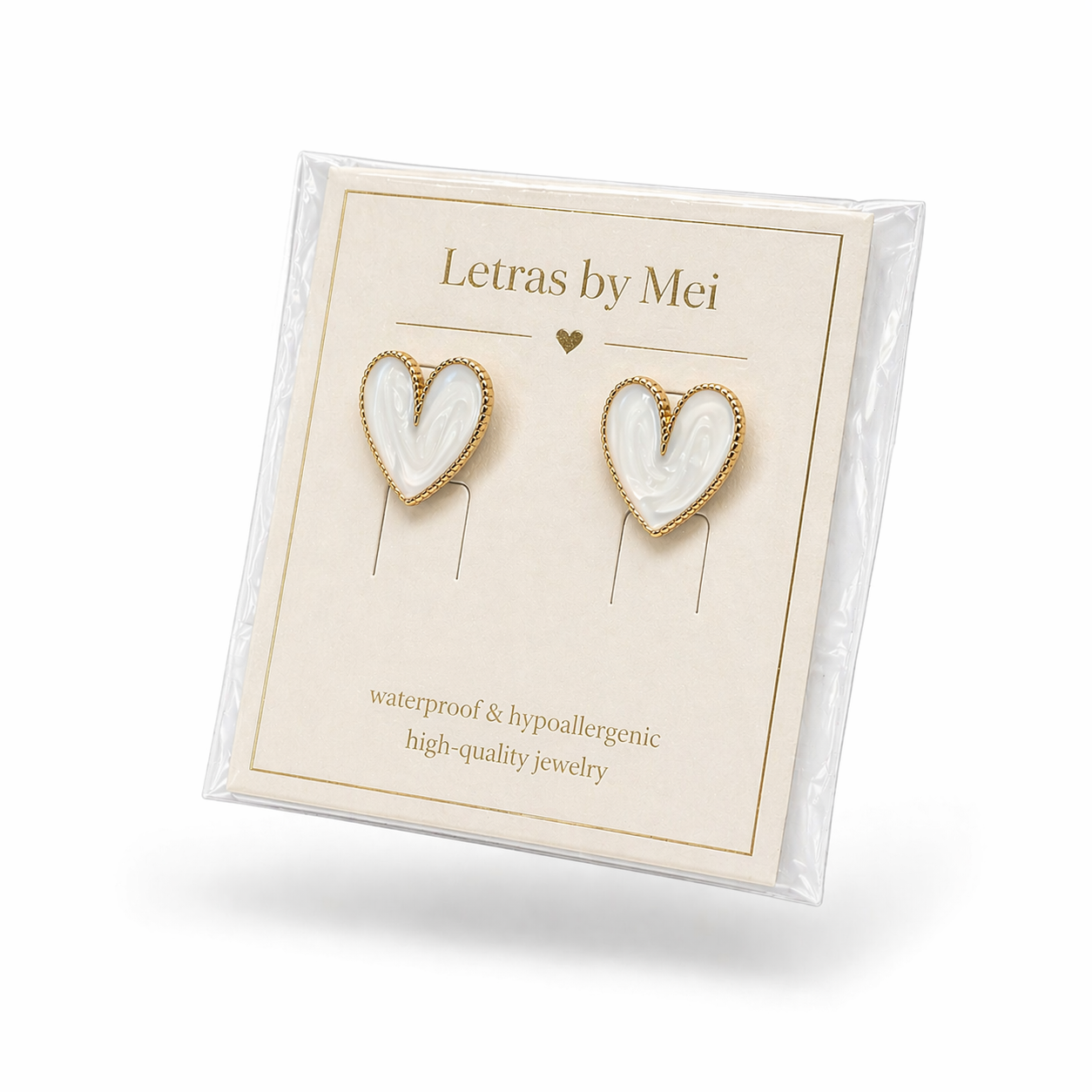 Aretes Corazón – Elegancia Minimalista